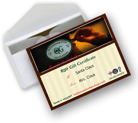 QG Print-at-Home Gift Certificate