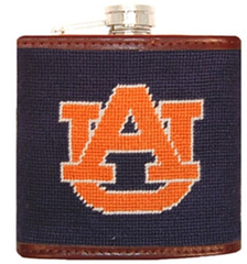 Auburn University Needlepoint Flask